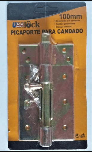 PICAPORTE PARA CANDADO 100 MM (DISPLAY)1