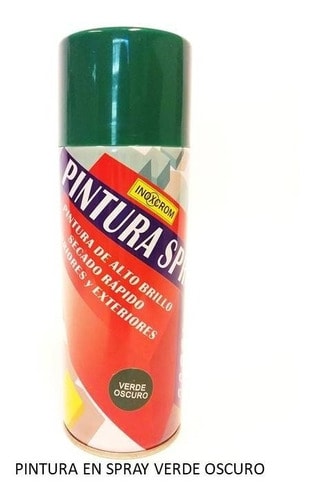 PINTURA EN SPRAY VERDE OSCURO1