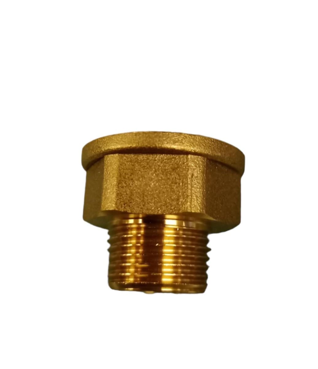 NIPLE 1/2 Pulg. x 3/4 Pulg. HE HI BRONCE1