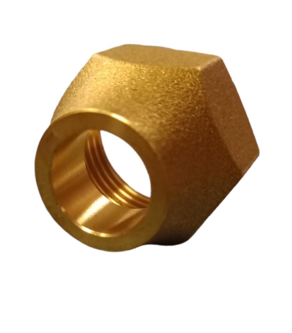 TUERCA 7/8 Pulg. CONICA SALIDA 1/2 Pulg. BRONCE1