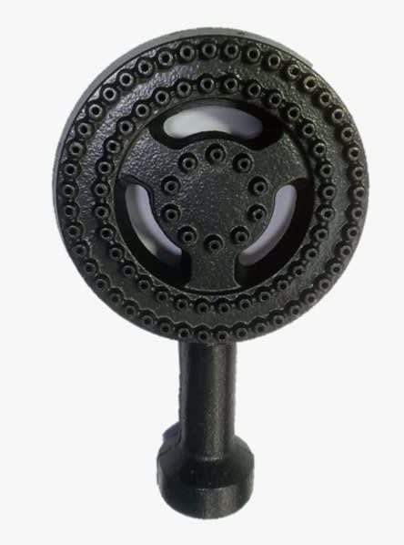 QUEMADOR FIERRO FUNDIDO NEGRO Ø15 CM1