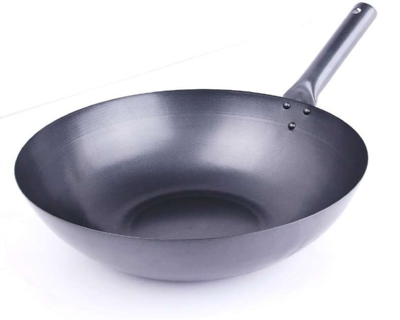 DISCO WOK TEFLON Ø36 CM CON MANGO1