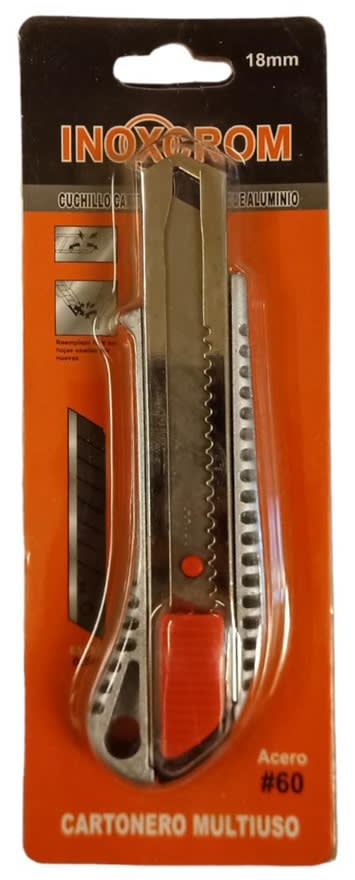CUCHILLO CARTONERO ALEACION ALUMINIO1