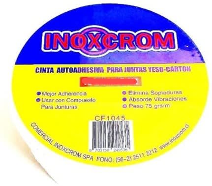 CINTA FIBRA DE VIDRIO PARA JUNTAS YESO - CARTON (10 CM x 45 MT)1