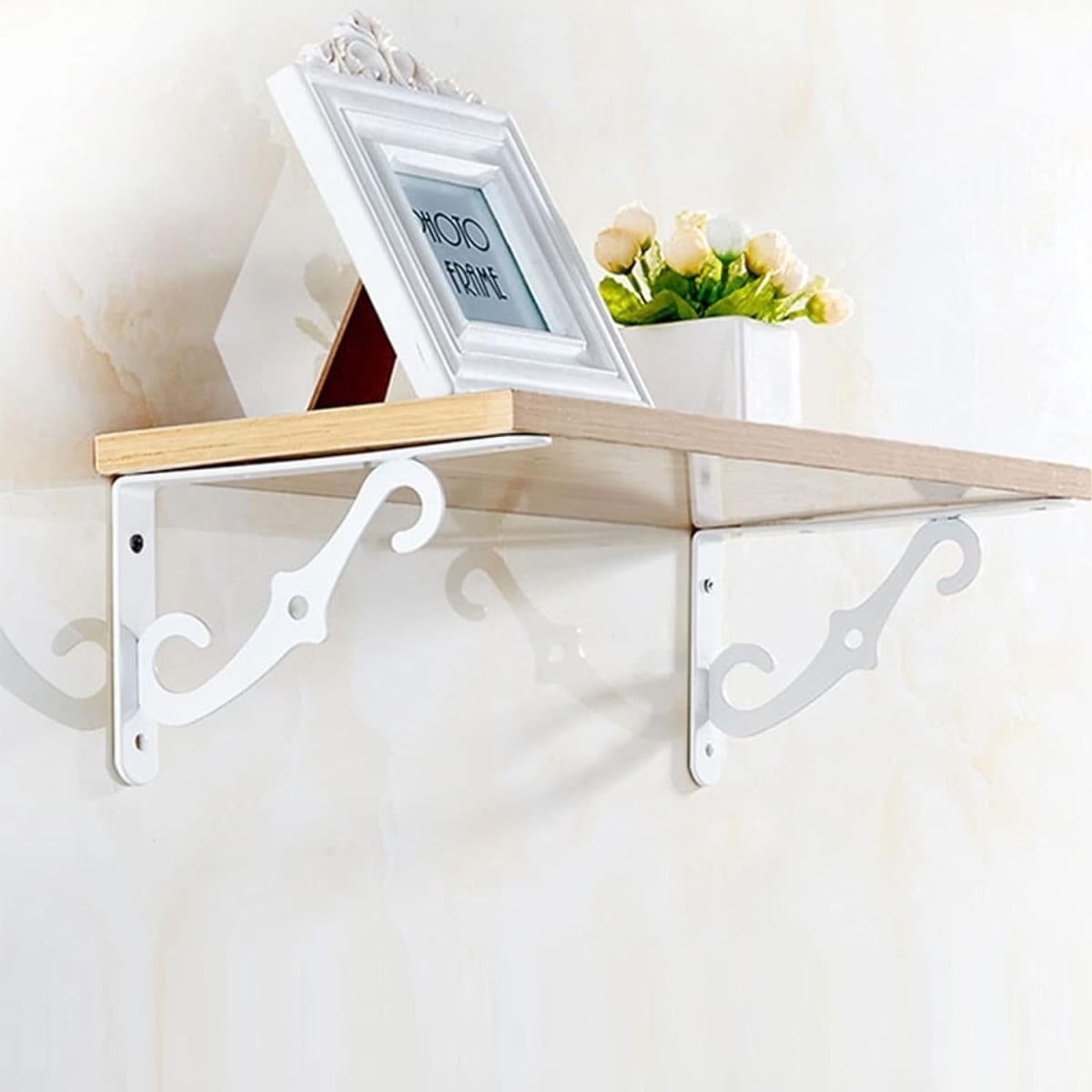 SOPORTE ESCUADRA METALICO TIPO S BLANCO 19 x 24 CM1
