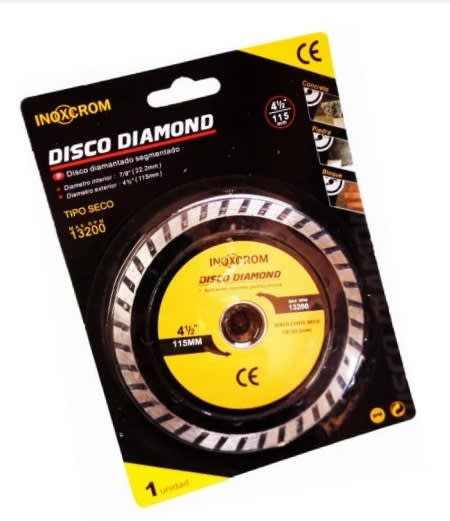 DISCO DE CORTE DIAMANTADO  SECO Ø4 1/2 Pulg.1