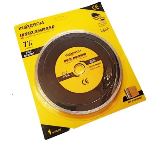 DISCO DE CORTE DIAMANTADO HUMEDO Ø7 1/4 Pulg.1