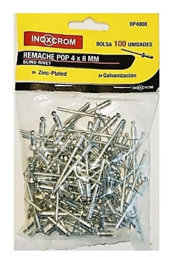 REMACHE POP 4 x 8 MM (BOLSA 100 u)2