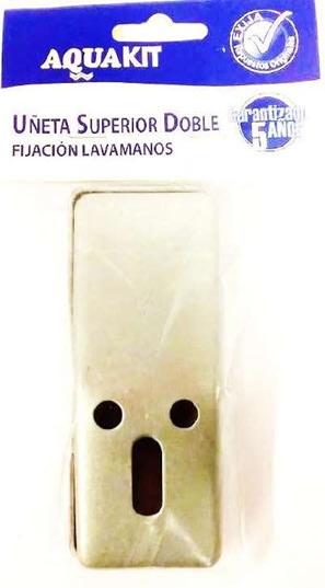UÑETA SUPERIOR DOBLE FIJACIÓN LAVAMANOS1