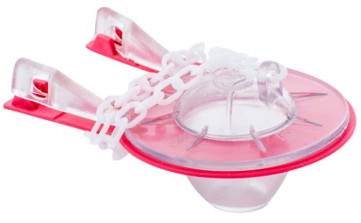 FLAPPER SILICONA CADENA PLASTICA AQUAKIT (EN CAJA)1