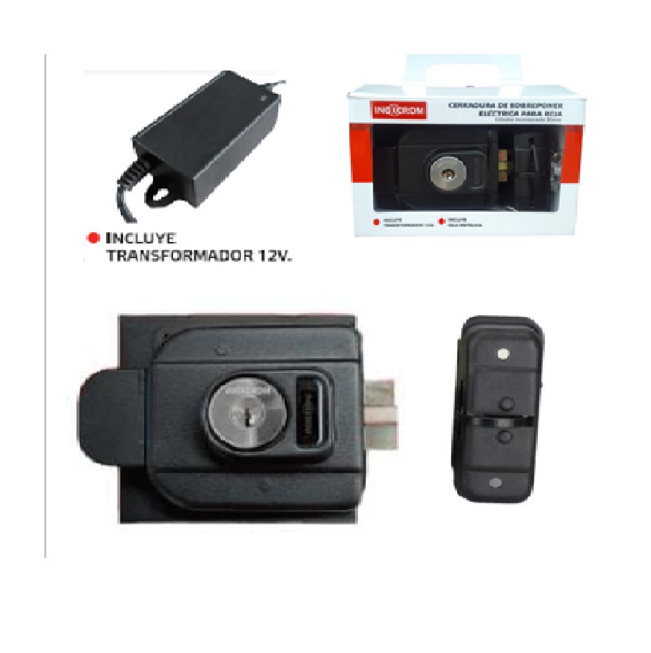 CERRADURA ELECTRICA  CON CAJA METALICA Y CON TRANSFORMADOR2