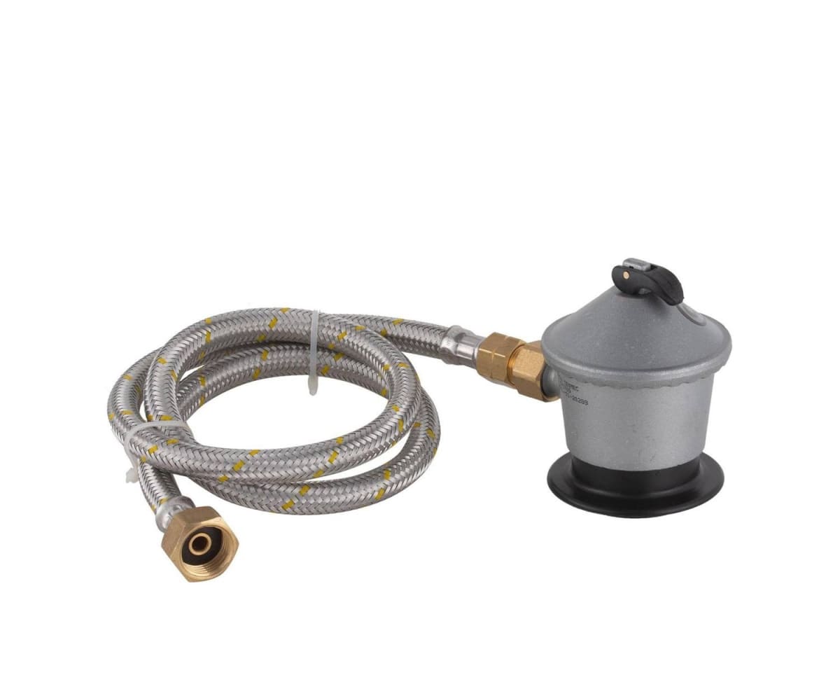 KIT REGULADOR + FLEXIBLE 1 MT CERTIFICADO  (EN BLISTER)2