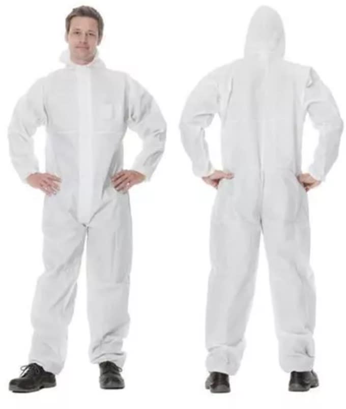 BUZO PROTECTOR PROFESIONAL CLINEX (AZUL)2