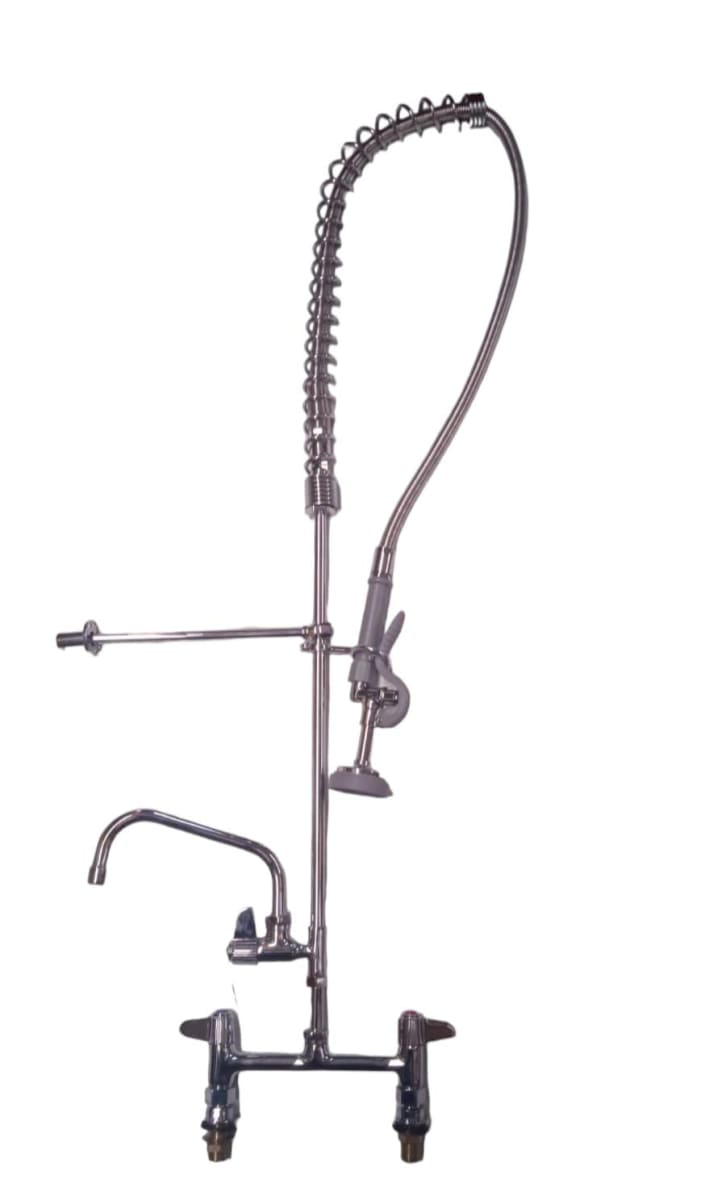 GRIFERIA COMERCIAL LAVAPLATOS PRERINSE CON CUELLO PRE WASH1