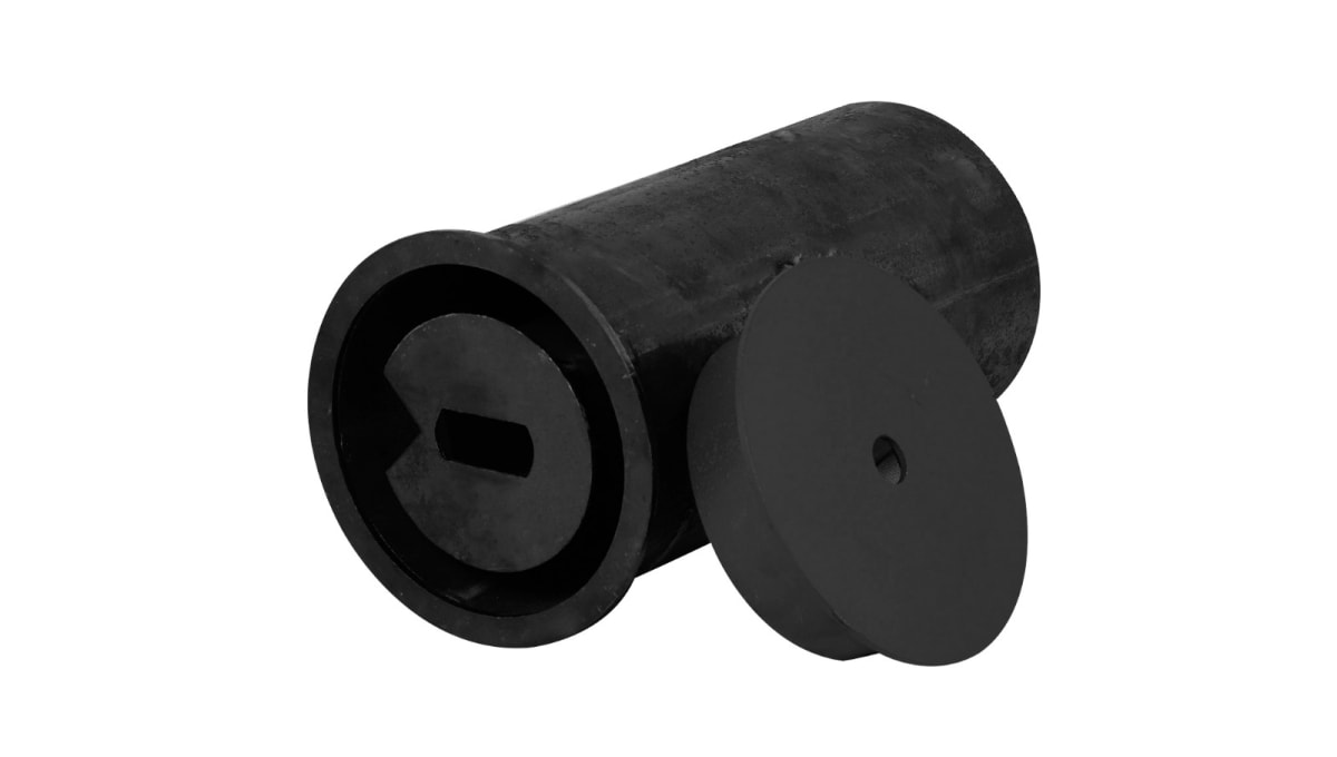 FIJACION  BAJO TIERRA PARA BOLARDO (INCLUYE TAPA)2