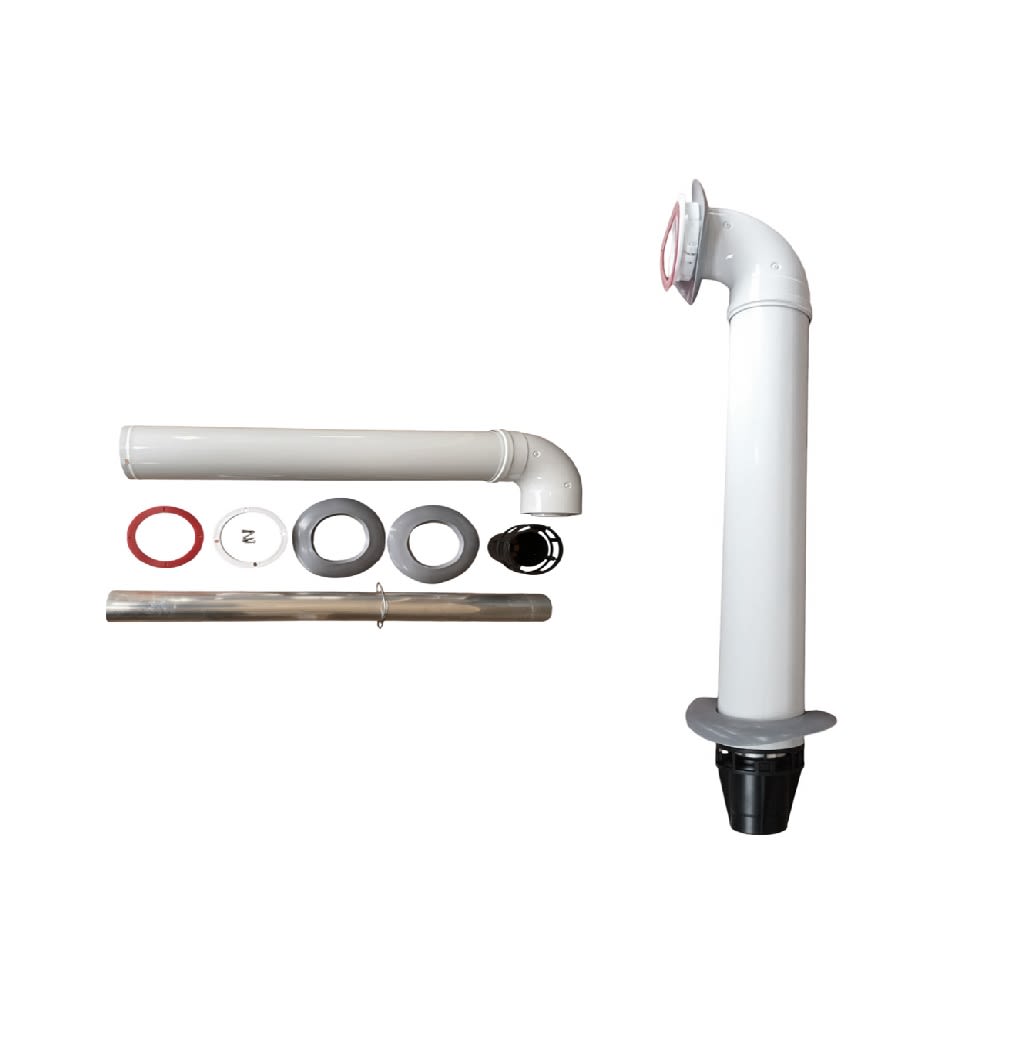 KIT DUCTO CALEFONT TIRO FORZADO Ø60/100 MM (LARGO 75 CM)1