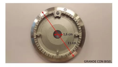 QUEMADOR DE COCINA ENLOZADO WHIRPOOL GRANDE2