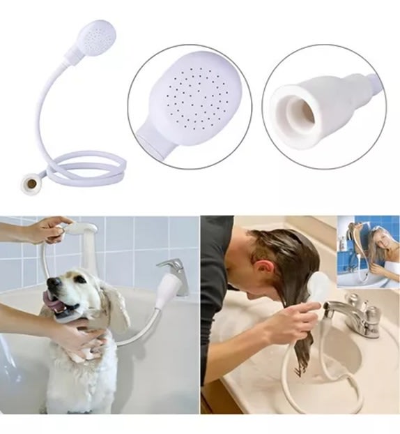 DUCHA BLANCA MULTIUSO CON ADAPTADOR UNIVERSAL1