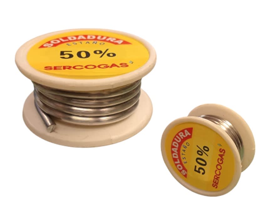 KIT SOLDADURA DE ESTAÑO 50% CON PASTA (BLISTER)3