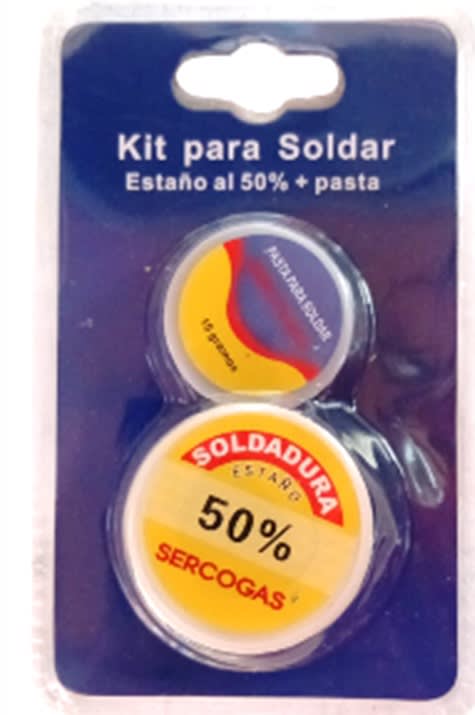 KIT SOLDADURA DE ESTAÑO 50% CON PASTA (BLISTER)2