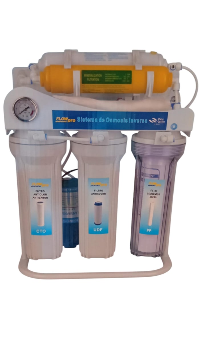 FILTRO DE AGUA OSMOSIS INVERSA COMPLETO FLOWPRO2