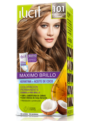 TINTURA ILICIT 10.1 RUBIO ACLARANTE CENIZA 45GR