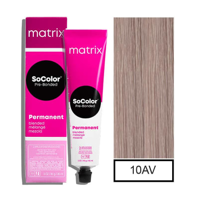 TINTURA MATRIX SOCOLOR 10AV (10.12 RUBIO EXTRA CLARO CENIZA VIOLETA)90ML