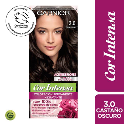 TINTURA GARNIER COR INTENSA 3.0 CASTAÑO OSCURO 45GR