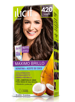 TINTURA ILICIT 4.20 VIOLETA 45GR