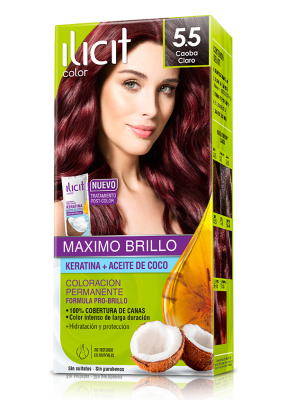 TINTURA ILICIT 5.5 CAOBA CLARO 45GR1