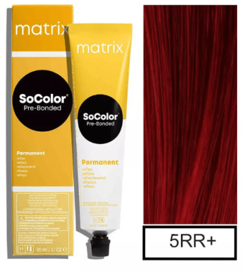 TINTURA MATRIX SOCOLOR 5RR+ (5.66+ CASTAÑO CLARO ROJO INTENSO)90ML