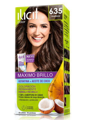 TINTURA ILICIT 6.35 AVELLANA 45GR1