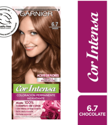 TINTURA GARNIER COR INTENSA 6.7 CHOCOLATE 45GR1
