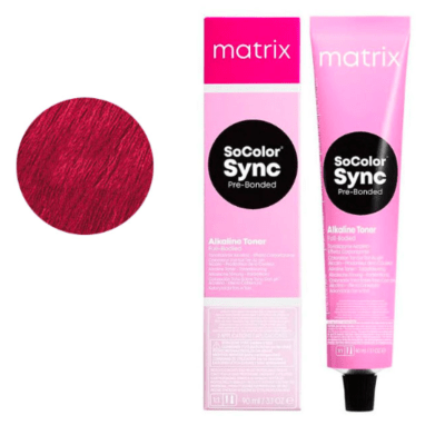 TINTURA MATRIX SOCOLOR 6RV+ (6.62+ RUBIO OSCURO ROJO VIOLETA+)1
