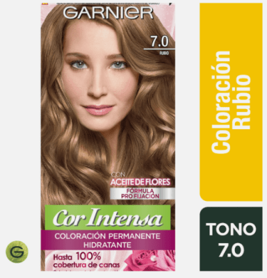 TINTURA GARNIER COR INTENSA 7.0 RUBIO 45GR