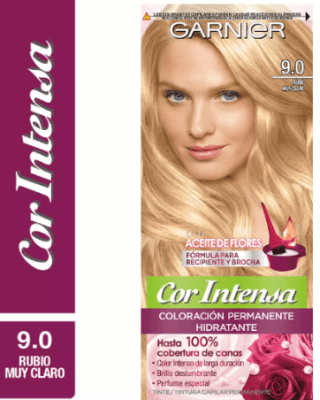 TINTURA GARNIER COR INTENSA 9.0 RUBIO MUY CLARO 45GR