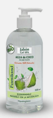 JABON AGUA DE COCO FAMILAND 500CC1