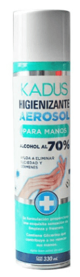 ALCOHOL EN AEROSOL KADUS AL 70% 330ML
