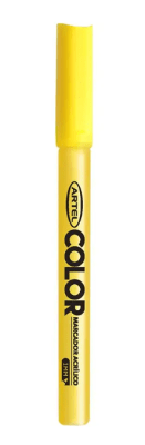 MARCADOR ACRILICO ARTEL AMARILLO 1MM1