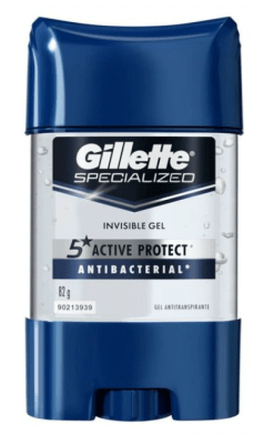 DESODORANTE BARRA GEL GILLETE 82GR ACTIVE PROTECT