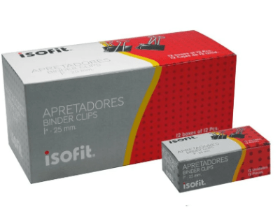 Apretador Doble clip Isofit  1