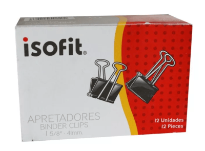 Apretador Doble clip Isofit  1 5/8 41mm1