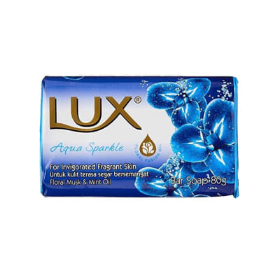 JABON BARRA LUX 80GR AQUA SPARKLE