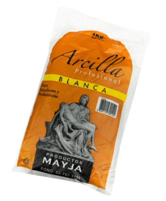 ARCILLA PROFESIONAL BLANCA 1 KILO