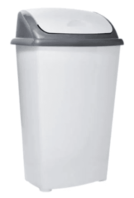 BASURERO TAPA VAIVEN 60 LTS