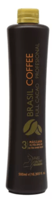 PASO 3 MASCARA ULTRA BRILLO BRASIL COFFE FULL CACAO 500ML