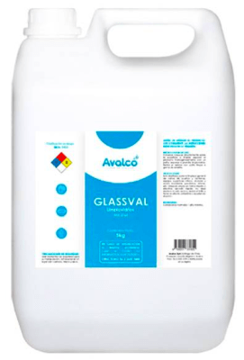 LIMPIA VIDRIO GLASSVAL 5 LT