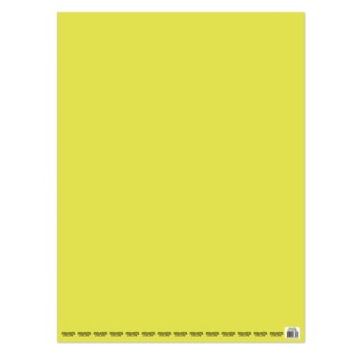 PLIEGO CARTULINA AMARILLO CLARO 53.5 X 75 CM 140 GRS