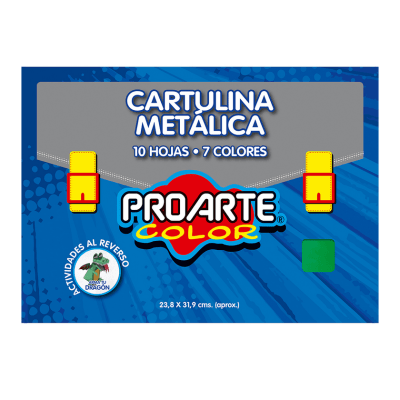 CARPETA PROARTE CARTULINA METALICA 10 PLIEGOS