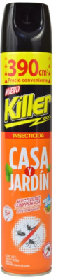 INSECTICIDA KILLER CASA Y JARDIN 390CM1